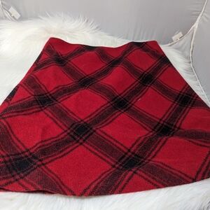 Talbot's wool like skirt